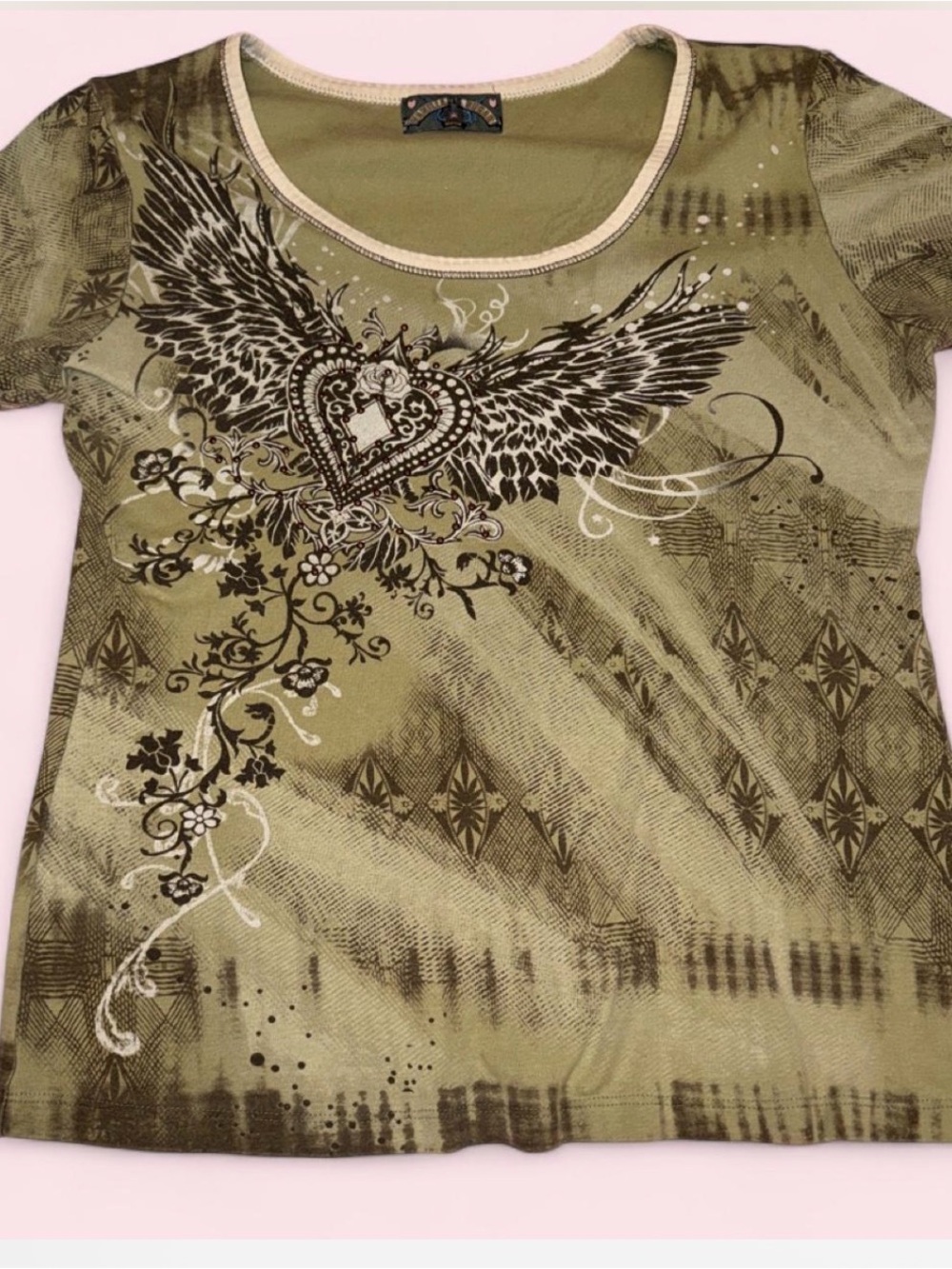 Y2K-style Vanilla Sugar graphic t-shirt